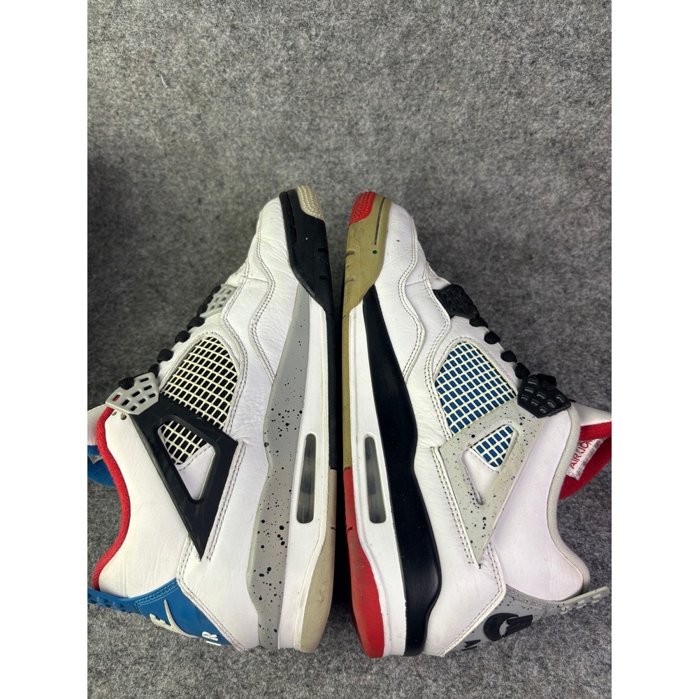 Jordan Air Jordan 4 Retro Mens 10 White What The CI1184-146 Basketball Shoes - Picture 7 of 9
